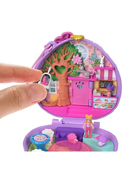 mattel Polly Pocket Ve Maceraları Kirpi Kahve Dükkanı Oyun Seti - HRD37