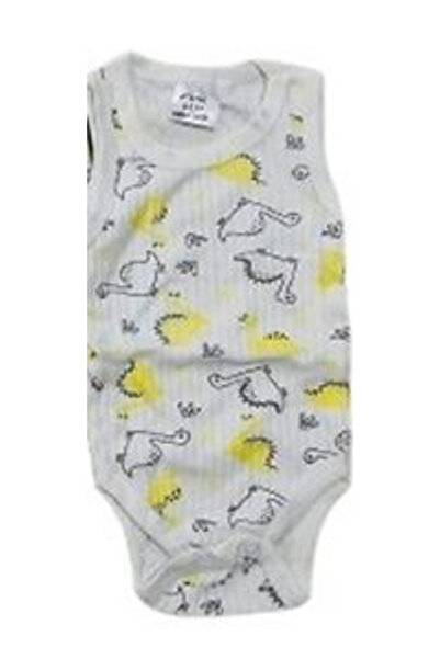 Tiffany Tiffany Patterned Colorful Baby Bodysuit - Set of 4, Zero Arm Ladybug