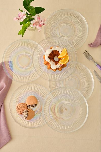 Karaca Marida 6 Piece Glass Cake Set