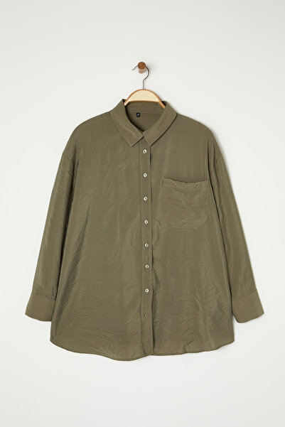 Trendyol Curve Khaki