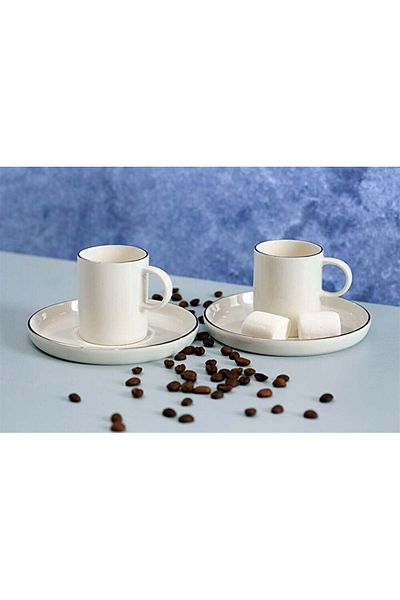 Porland Chopin Platinum Coffee Set 4 Pieces