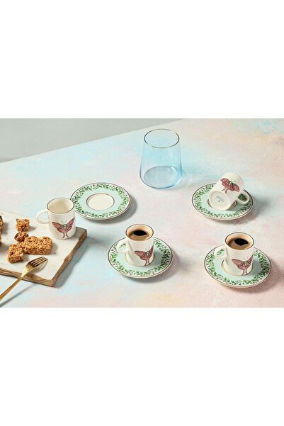 Porland Mirroring Kahve Takımı 4 Parça