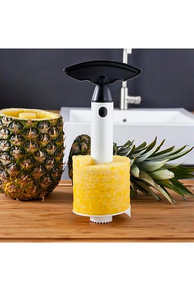 Vacu Vin Pineapple Slicer - Black and White