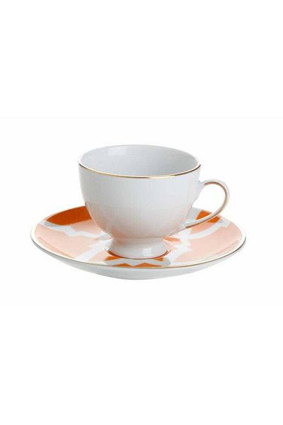 Porland Morocco D3 Turunc 80cc Saucer Coffee Cup