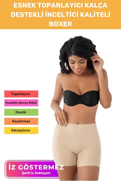 Thriftbuds Special Series Non-Trace Firming Recovery High Waist Shaping Laser Cut Corset Boxer