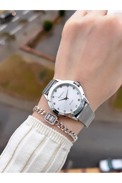 Ferrucci Steel Band New Season 30 Mt Water Resistant Women's Wrist Watch Bfc.03442.01