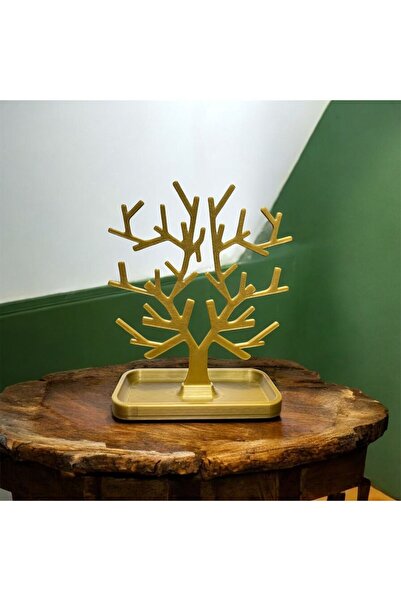 Eynes Aydınlatma Takı Standı Yüzük Küpe Kolye Askılığı Mücevher Organizer Ask...