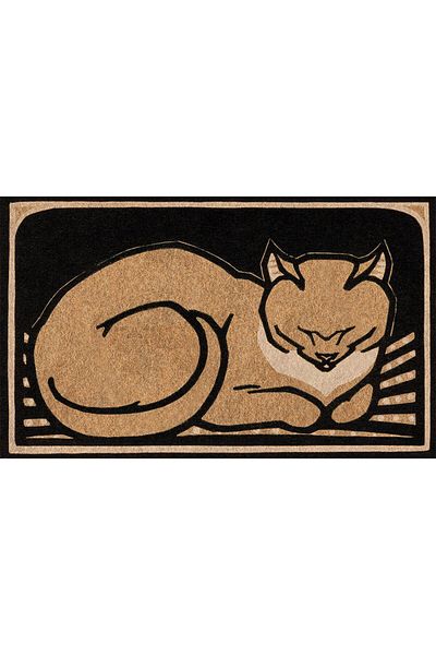 Egebella Non-Slip Base Printed Decorative Door Mat