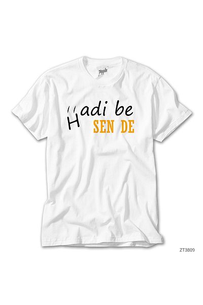 CrowsGate Let's Be You White T-Shirt