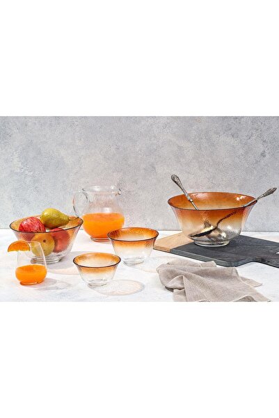 Porland Draco Amber Bowl 13 Cm