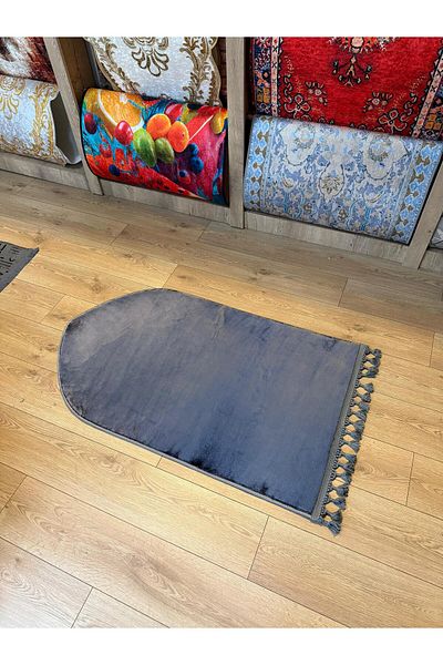 YTR HOME Covor de rugăciune din pluș moale, lavabil, cu bază anti-alunecare, burete 70x120cm