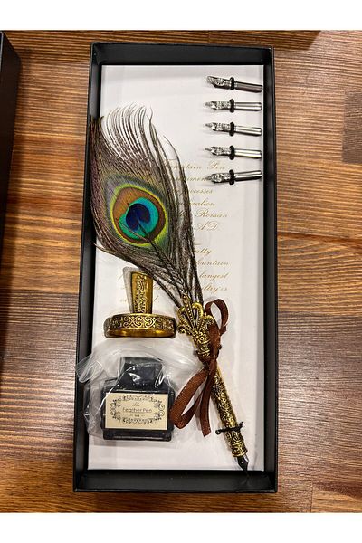 sedoshhomevision Divit Hokka Kit: Calligraphy Kit with Special Box for Fine Writing Art