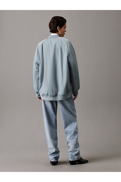 Calvin Klein Bunda - Sivá - Bežný strih