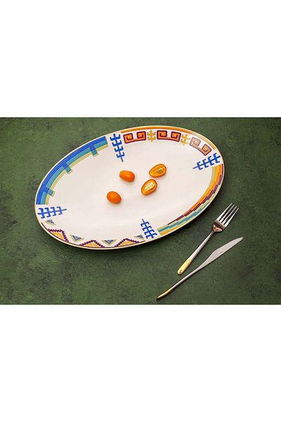 Porland 33cm Width Ruanda Boat Plate