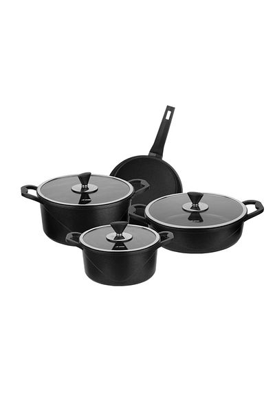 Aryıldız Parma 7 Piece Cookware Set
