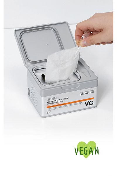 VT COSMETICS VT Cosmetics Reedle shot Vita-light brightening mask 30 pieces - brightening sheet masks