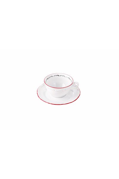 Porland Caribou Teacup with Saucer 180cc