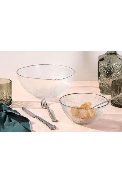 Porland Moon Gümüş Kase 23cm