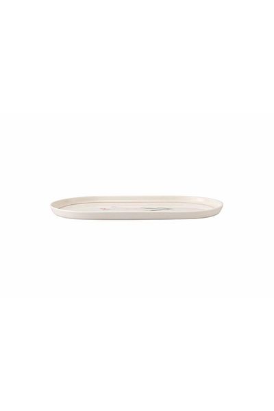 Porland 28cm Boat Plate - Botanical Patterned