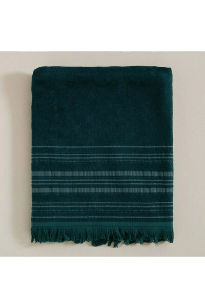 Chakra Derin Banyo Havlusu 100x150 Cm Yeşil