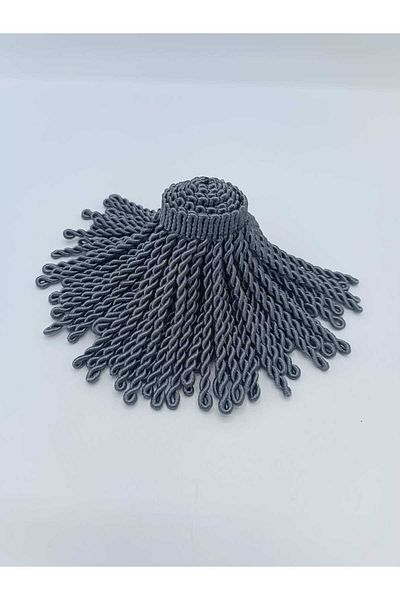 KATMERTEKS 6 Meters Anthracite Bouillon Fringe