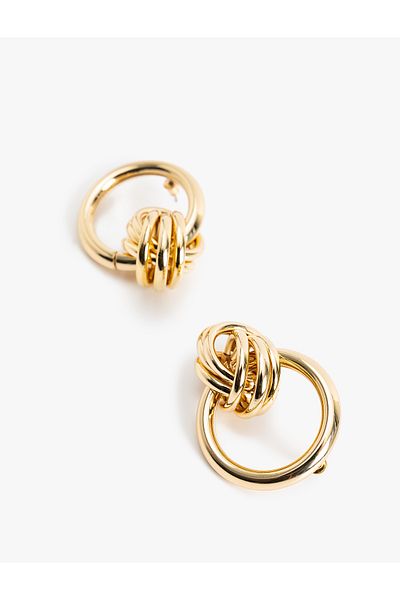 Koton Geometric Vintage Earrings