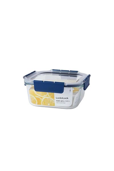 Kitchenaid Locknlock Top Class 1.4L Oven and Storage Container with Quadrilateral Lock - Blue