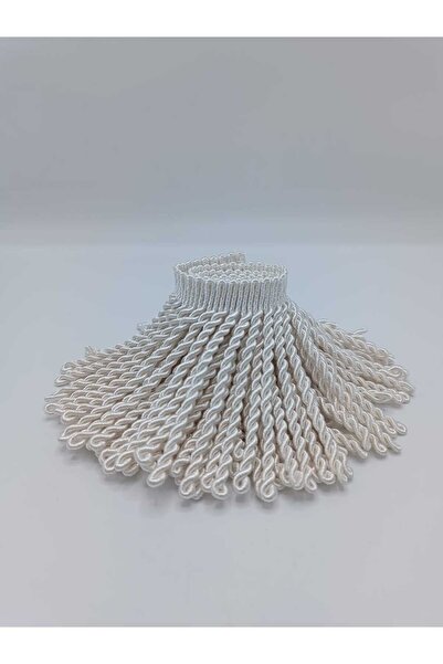 KATMERTEKS Bulyon Saçak 6 Metre Krem Renk