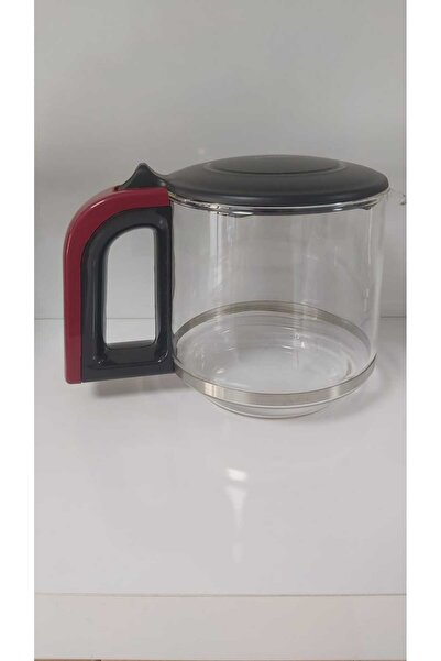 Karaca GLASS TEA XL 2 in 1 CAM ÇAY MAKİNESİ -MAT KIRMIZI SAPLI CAM DEMLİK-ORJ...