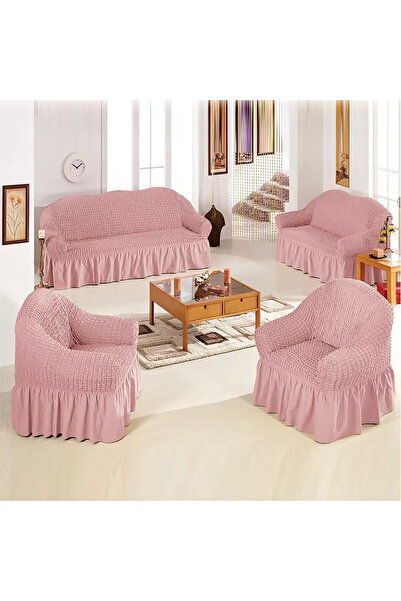 StarMall Bürümcük Koltuk ,kanepe , Çekyat Örtüsü, Lastikli Koltuk Kılıfı 3311TAKIM