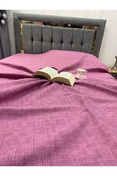 NİVEMESHOME Nivemeshome Purple 160X230 Single Pique Cover Single