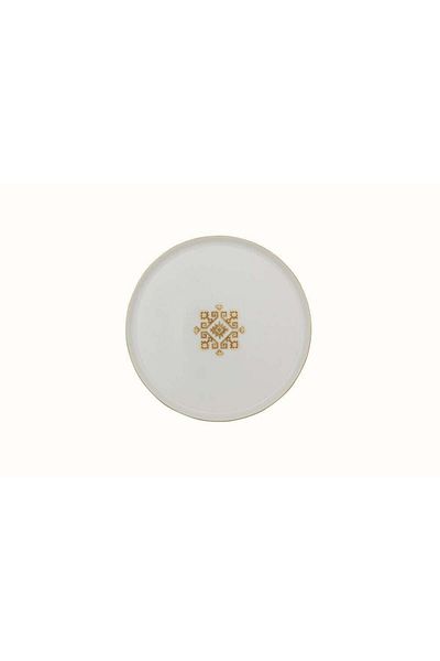 Porland 21cm Arabesque Patterned Flat Plate