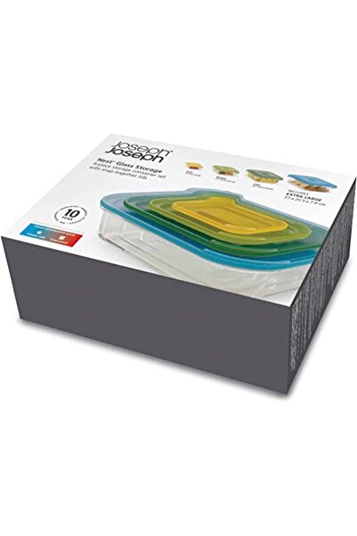 Joseph Joseph Jj Nest 4´lü Cam Saklama Kapları -renkli