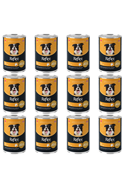 Reflex Plus Jöle İçinde Et Parçacıklı Dana Etli Yetişkin Köpek Konservesi 400...