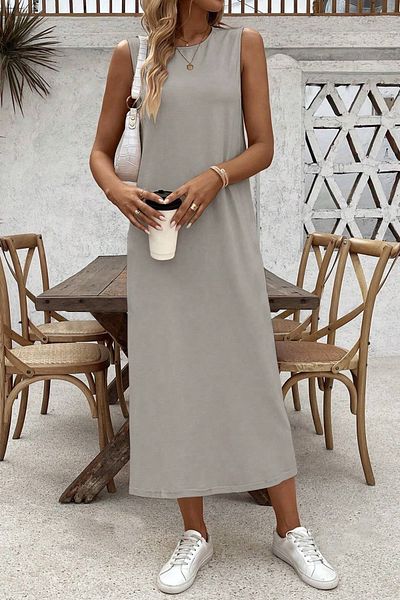 ESPİNA 100% Cotton Combed Sleeveless Dress Liner - Underwear Underskirt
