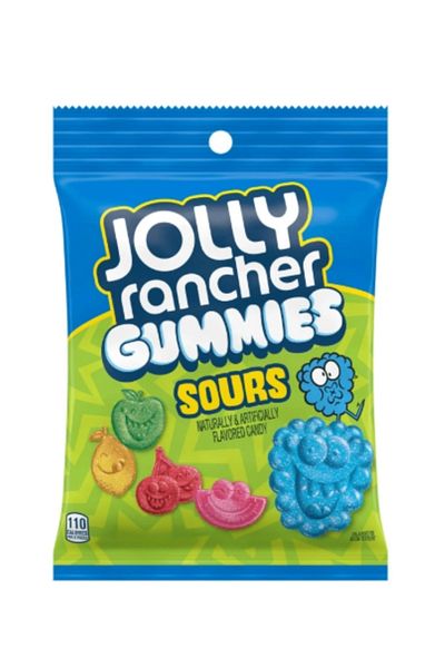 Jolly Rancher 184 g Gummıes Sours - Natural and Artişinal Kanman Base Candy