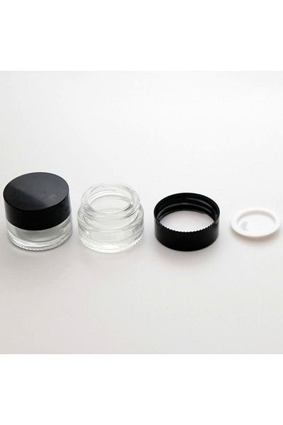 D&B YOL Cream Jar 5 ml (10 PCS) Empty Transparent