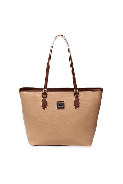 gio&mi Dastin Light Mink Hand and Shoulder Bag - Multi-Compartment Useful