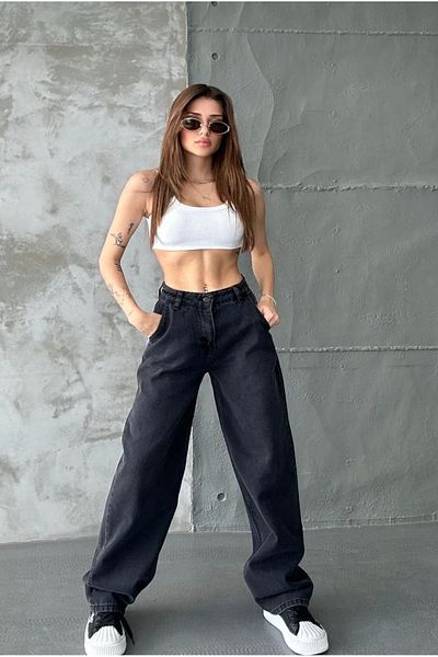 ASL GOLF CLUB Pantaloni largi, largi, de damă, cu picioare largi