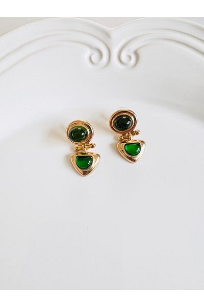 DEVİ fashion Vintage Stone Earrings