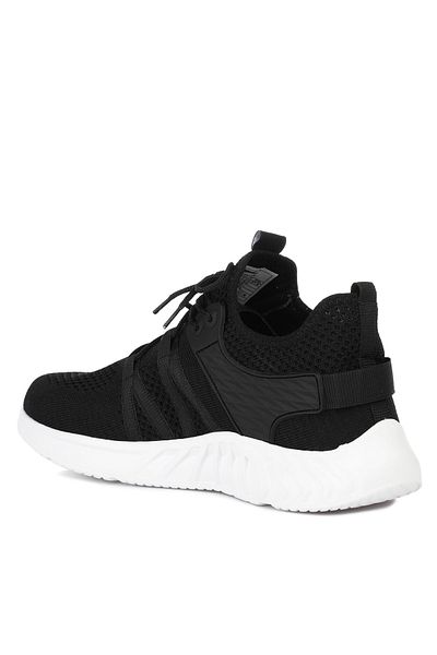 Slazenger Comfort Sole Easy to Wear Sneaker Ανδρικά Παπούτσια Μαύρα / Λευκά