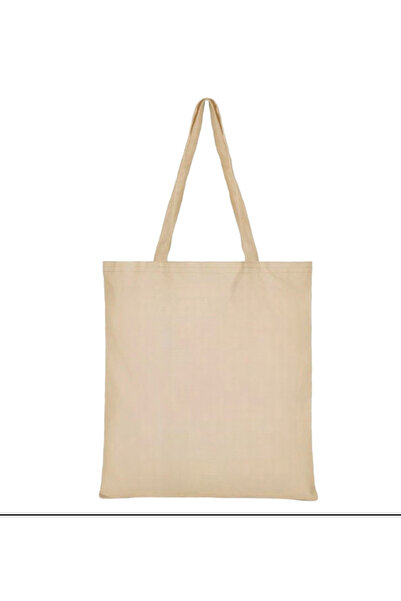 Doğal Bez Çanta Baskısız Hambez Çanta (10 adet)