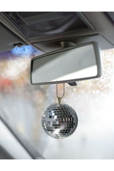 redame Araba Süsü Disko Topu Dekorasyon Disco Pinterest Aynalı Y2k 5 Cm
