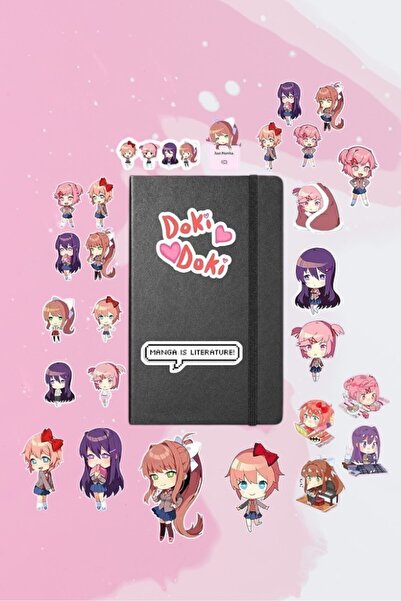 Major Selection Doki Doki Literature Club! Paketi/bullet Journal Defter Çıkar...