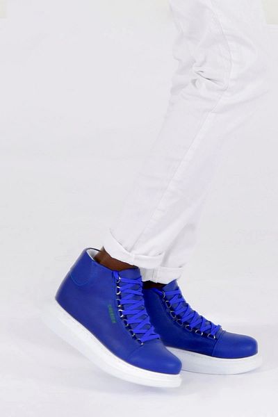 Chekich Kömen Ch258 Cbt Roman Ανδρικές Μπότες Sax Blue