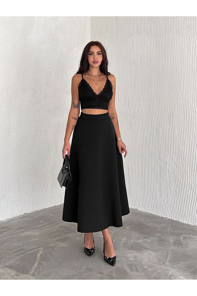 Rodi Women's Scuba Flared Skirt 2408
