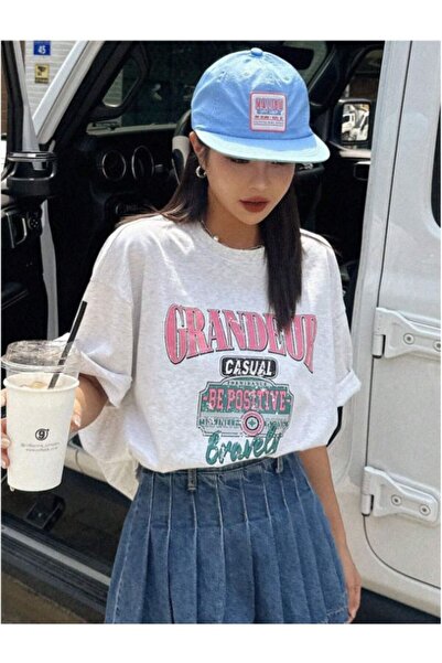 MOONBULL Women's Grandeur Printed Oversize T-Shirt