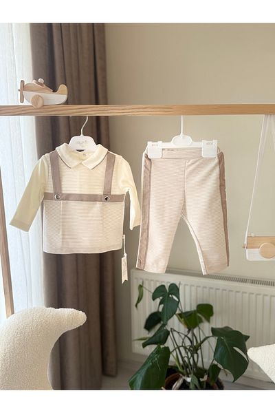 Mymio Pleated Baby Boy Suit