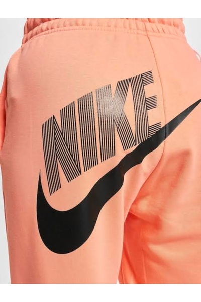 Nike Sportswear Loose Fleece Dance Oversize Turuncu Kadın Eşofman Altı