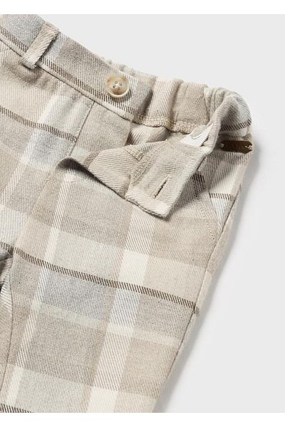 MAYORAL Newborn Baby Boy Plaid Pants